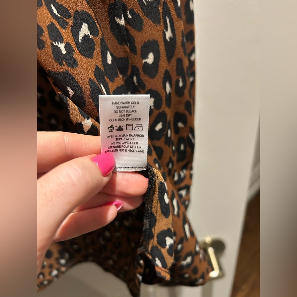Leopard Blouse - Picture 3 of 7